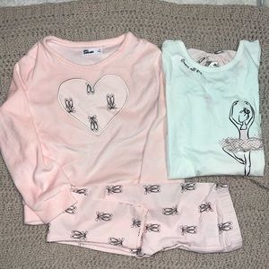 Girls ballerina 3 piece set